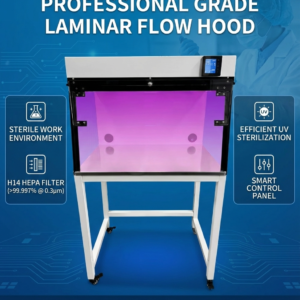 Class 100 Grade A Vertical Laminar Flow Cabinet with castor legs